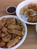 Sweet and Sour Chicken Fried Dumplings Wonton Soup